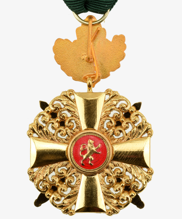 Baden Orden vom Zähringer Löwen Ritterkreuz 1. Klasse mit Eichenlaub und Schwertern